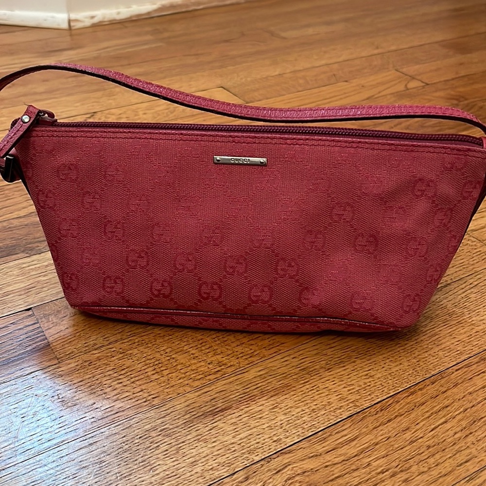 Gucci PINK boat pouchette